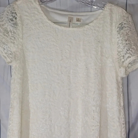 Tacera cream color lace dress - Picture 2 of 9
